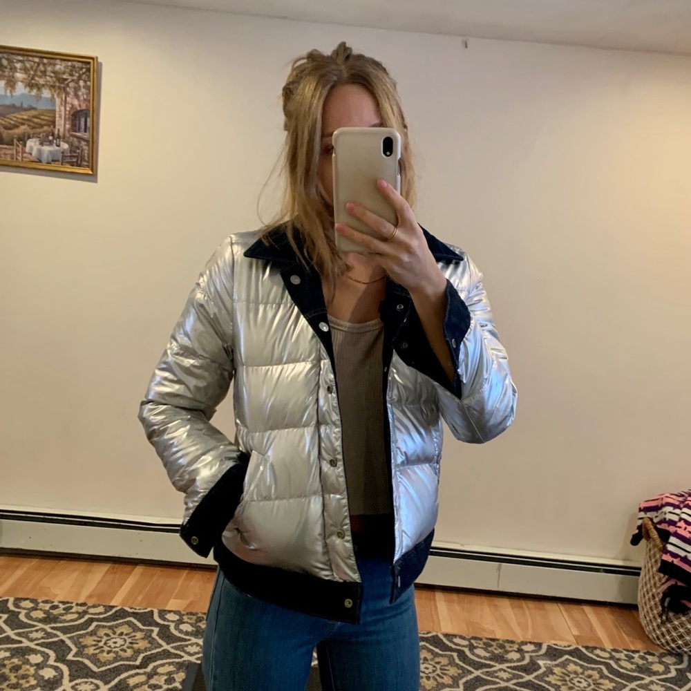 Levi’s Denim & Silver Reversible Trucker Jacket